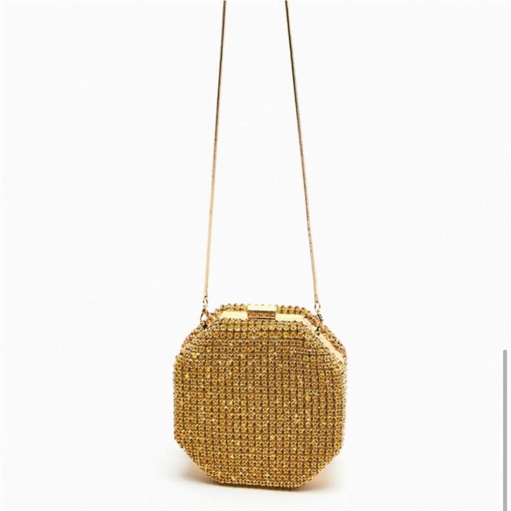 Zara - Rhinestone Box Bag - Picture 7 of 7